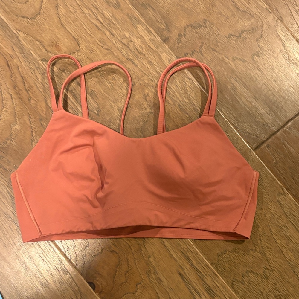 Lululemon Athletica Rust Sports Bra